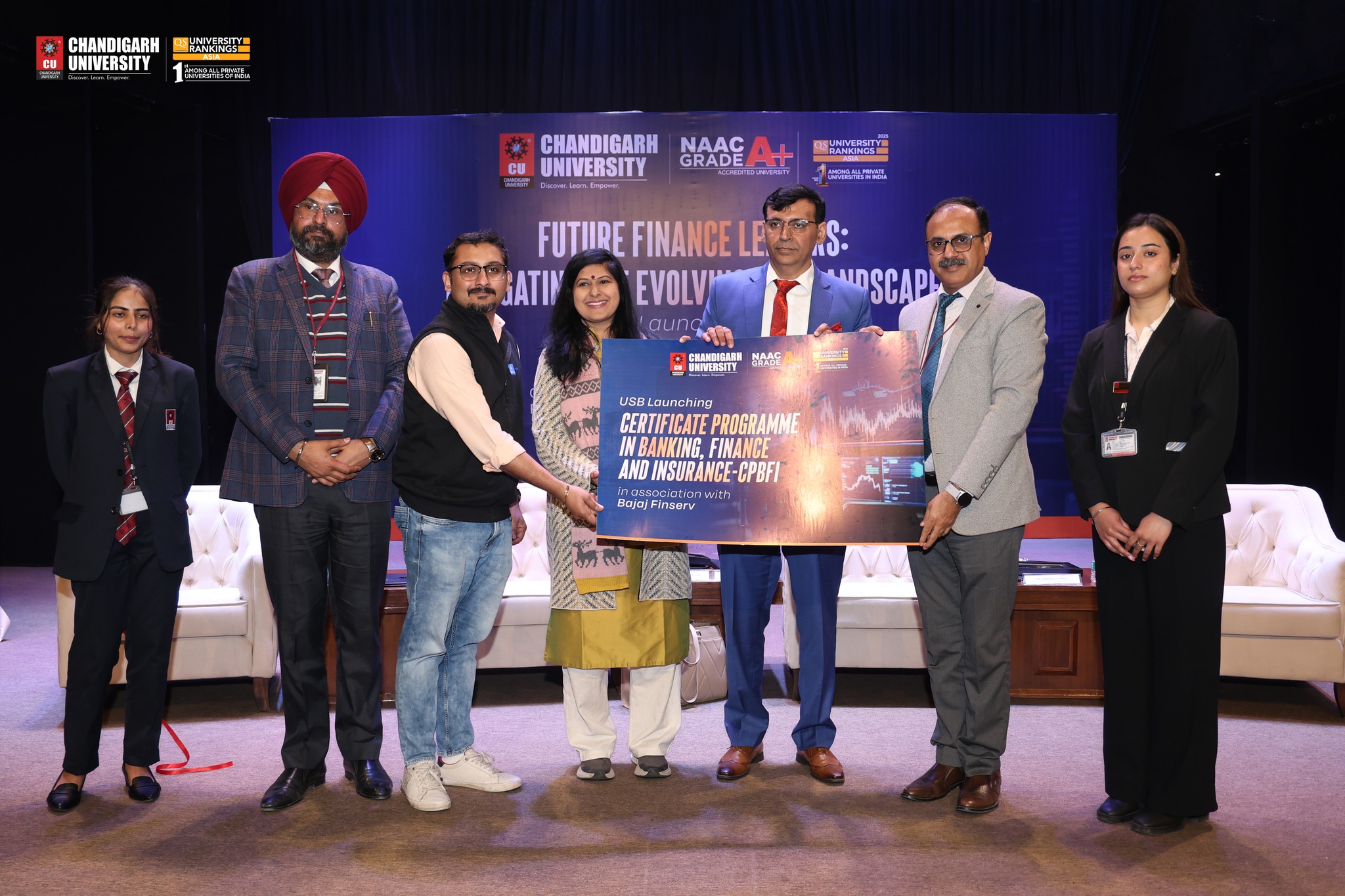 Chandigarh University Launches Bajaj Finserv Certificate Program to Empower Future BFSI Leaders!